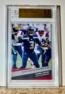 Russell Wilson 2020 Panini NFL #37 Football Card 1 of 165 BGS 9.5 Gem Seahawks - Picture 1 of 2