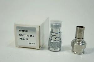 2W, 10 dB In-Line Fixed Attenuator, N-Female to N-Male cs47-750-554 NEW IN BOX - Picture 1 of 8