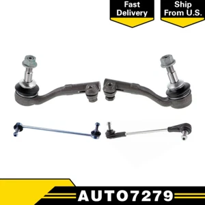 Mevotech 4pcs Front Tie Rod End Sway Bar Link For BMW ActiveHybrid 3 2013 2014 - Picture 1 of 10