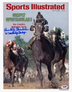 Ron Franklin SIGNED 11x14 Sports Illustrated Print Kentucky Derby PSA AUTOGRAPH - Picture 1 of 1