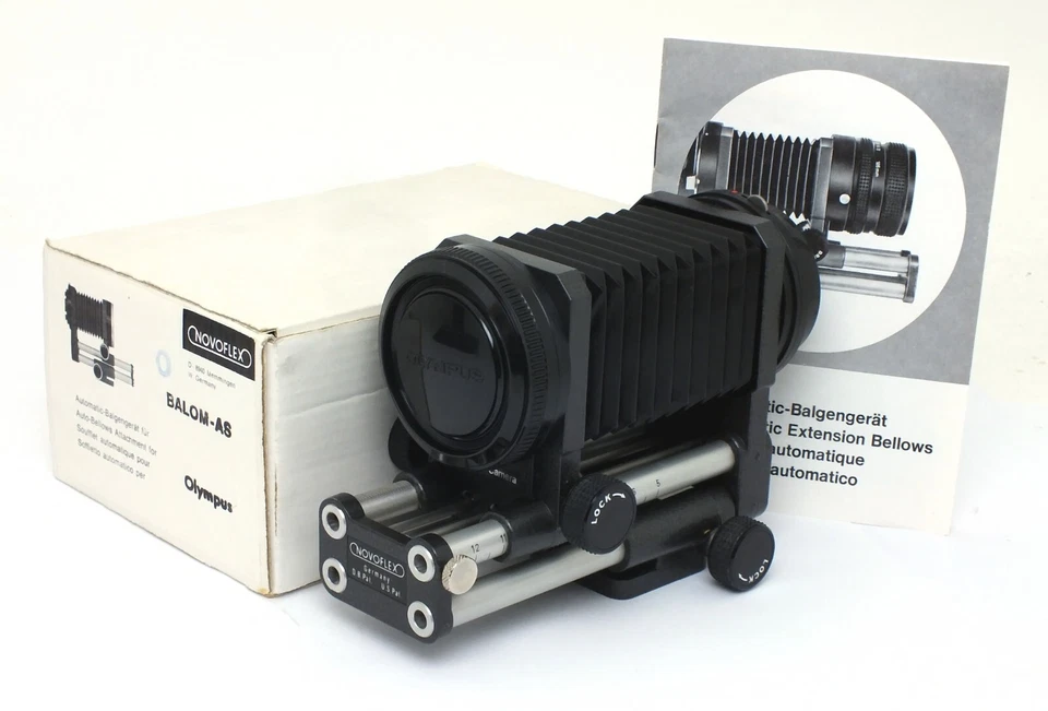 ✮ Novoflex Balom-AS Balgengerät für Olympus OM OVP || vom Händler! - Image 1 of 4