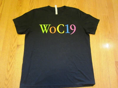 APPLE Software ENGINEER TSHIRT Black LG Employee Week of Code 19 Developer L Tee - Image 1 of 4