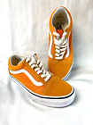 Vans Off The Wall Orange Shoes Mens Size 4.5 Womens Size 6