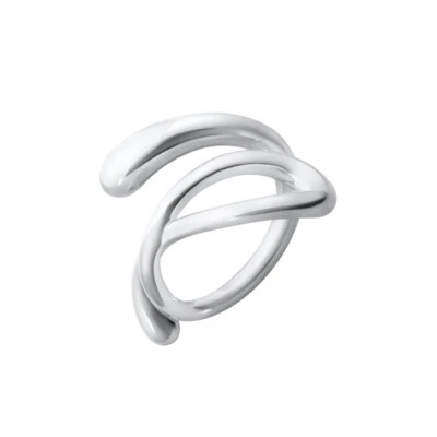 Georg Jensen. Anillo remolino de plata de ley #634E - MISERICORDIA. Foto 1 de 3