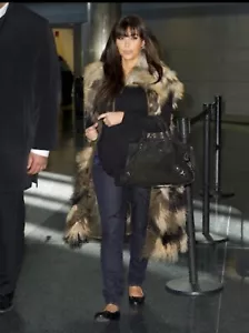 Fendi Fur vest Super Rare Size 40 Seen on kim kardashian - Picture 1 of 6