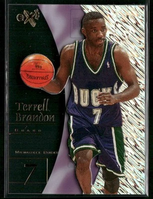1997-98 E-X2001 #35 Terrell Brandon - Image 1 of 2