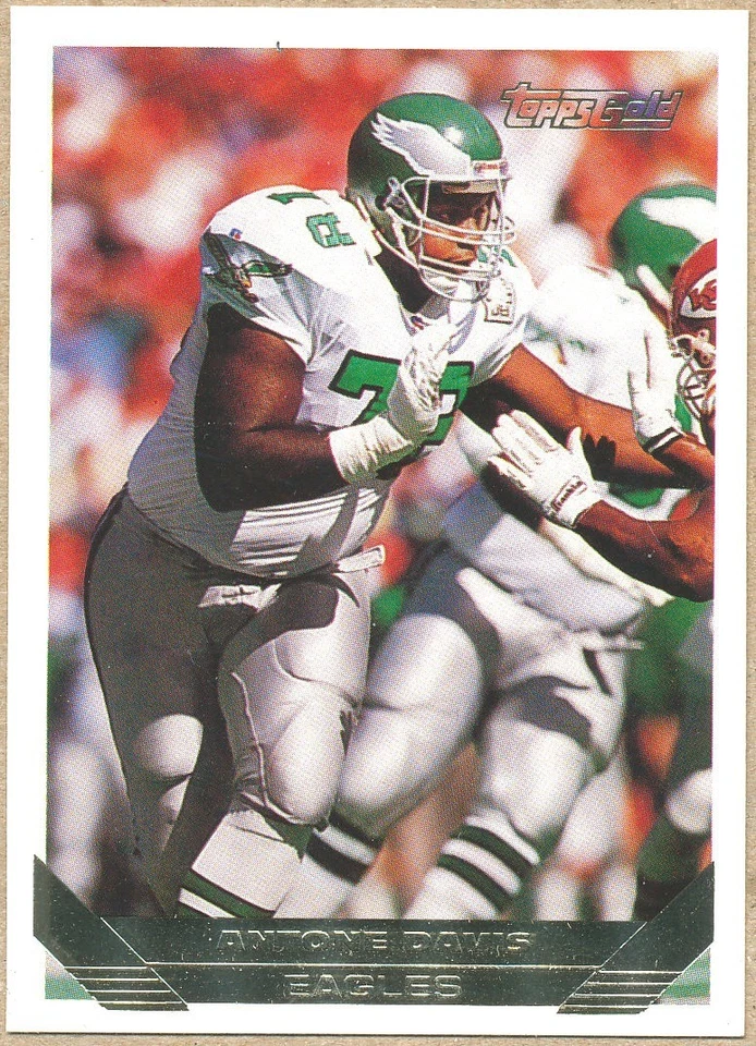 1993 TOPPS-GOLD Antone Davis EAGLES VOLS Tennessee Volunteers - Image 1 of 1