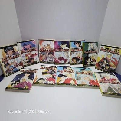 INUYASHA Manga Lot Volumes 8-26 (12) English Graphic Novel Rumiko Takahashi - Image 1 of 4