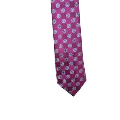 Corbata Nordstrom Para Hombres Tienda Púrpura Floral Medallón Seda Negocios Informal Evento Foto 1 de 4