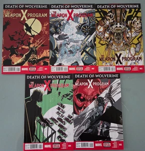 DEATH OF WOLVERINE: THE WEAPON X PROGRAM #1-5 (2015) MARVEL COMICS FULL COMPLETE - Picture 1 of 1