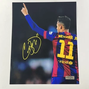 Neymar Jr. Signed Photo Brazilian Soccer Legend Autographed 8x10 w/COA  - Picture 1 of 8