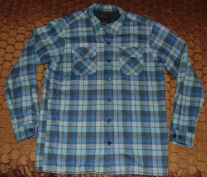 PENDLETON  WOOL  THE ORIGINAL BOARD SHIRT  LOOP COLLAR   LARGE TALL - Picture 1 of 7