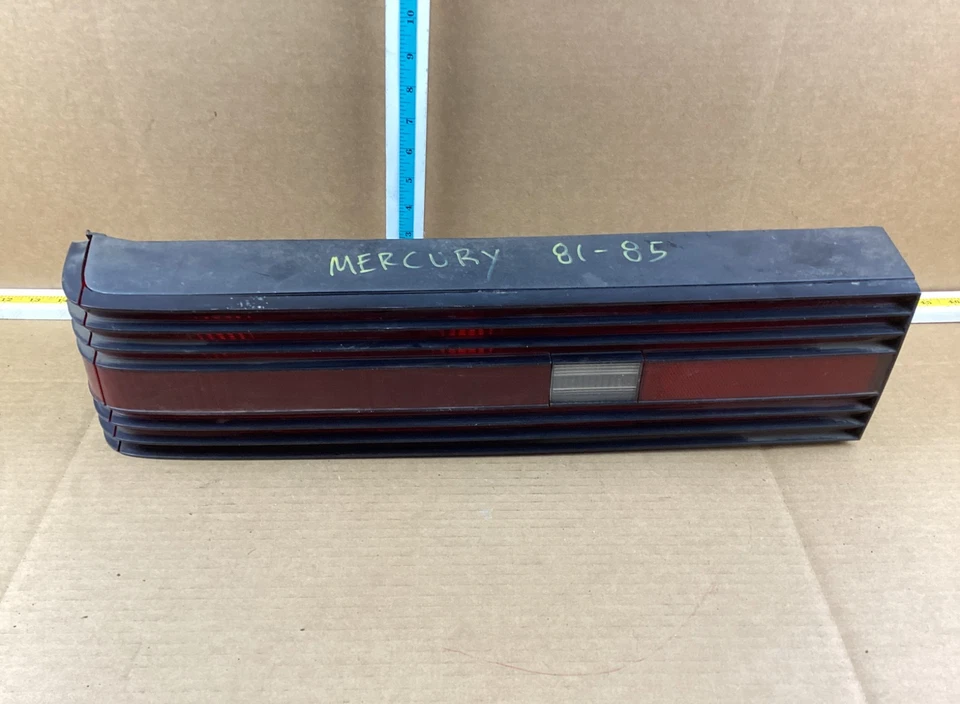 1981-1985 Mercury Lynx Rear Left Driver Side Tail Light Assembly - Image 1 of 4