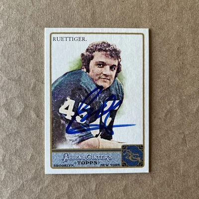 RUDY REUTTIGER SIGNED 2011 ALLEN & GINTER #238 NOTRE DAME JSA MJR - Image 1 of 4