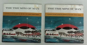 THE TRIUMPH OF MAN 1964-65NY Weltausstellung Reiseversicherung Souvenir 7" Rekord - Bild 1 von 20