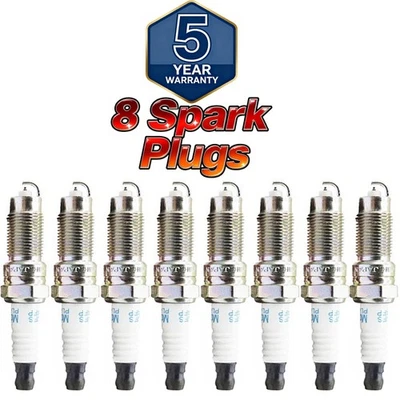 Set of 8 Spark Plugs For Ford F150 EXPLORER LINCOLN SP-509 HJFS-24FP Replacement - Image 1 of 4