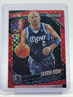 JASON KIDD 2024-25 PANINI PRIZM BLACK LEGENDS RED POWER MAVERICKS /75 Q5465 Foto 1 de 2