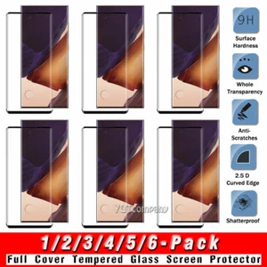 Protector de pantalla de vidrio templado de cubierta completa 3D para Samsung Galaxy Note 20/20Ultra - Imagen 1 de 36