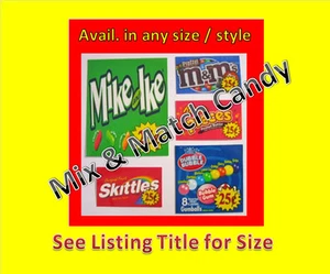 6  3.25 x 3.25 Vinyl Peel Stick vendstar VENDING labels w/ PRICE - Picture 1 of 1