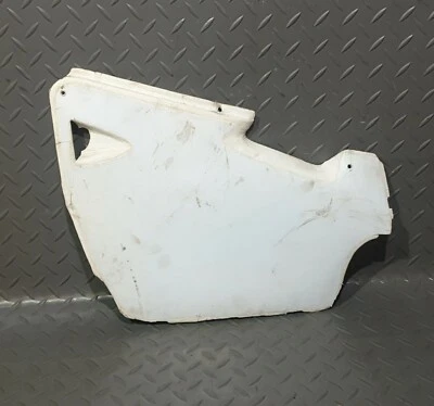 ♻️ Husqvarna WR 250 1995 - 1997 Panel de matrícula de plástico trasero izquierdo blanco 76029 Foto 1 de 4