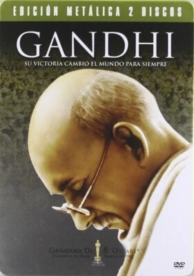 503/Gandhi Steelbook DVD 2 Discos Nuevo precintado_España - Imagen 1 de 2