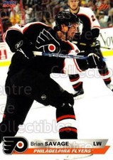 2005-06 Philadelphia Flyers Team Issued #19 Brian Savage