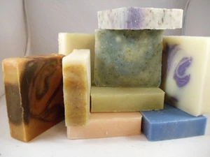 Your Choice -Mix and Match 2 Handcrafted Soap Bars - Organic - Vegan - Natural - Picture 1 of 7