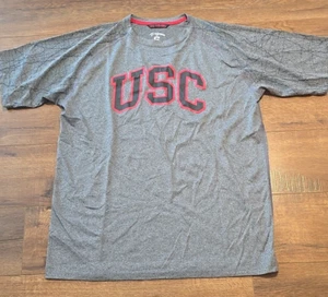 Gray USC Authentic Apparel Men's T-Shirt Size Large Sales Sample - Picture 1 of 5