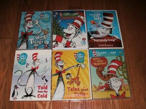 Brand New Sealed. The Cat in the Hat set of 6 on DVD. 5 TV show DVDs + the movie - Picture 1 of 1
