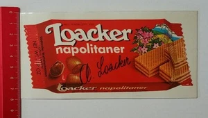 Aufkleber/Sticker: Loacker napolitaner Südtiroler Waffelschnitten (150217165) - Bild 1 von 1