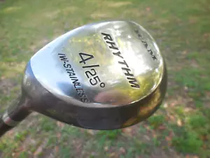 LEFTY Ram Rhythm 25° 4 Wood Graphite Mid Kick Hybrid Golf Club w/ Head Cover ⛳ - Picture 1 of 12