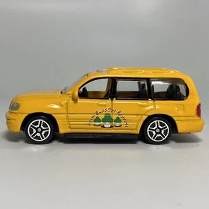 MotorMax (6010) Toyota Land Cruiser 1/64 Diecast Yellow "Farm Supplies Express"  - Picture 1 of 10