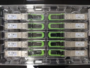 10pcs INTEL 100G-CWDM4 SPTSBP2CLCKS INTEL SPTSBP2CLCKV 1271-1331NM Transceiver - Afbeelding 1 van 4