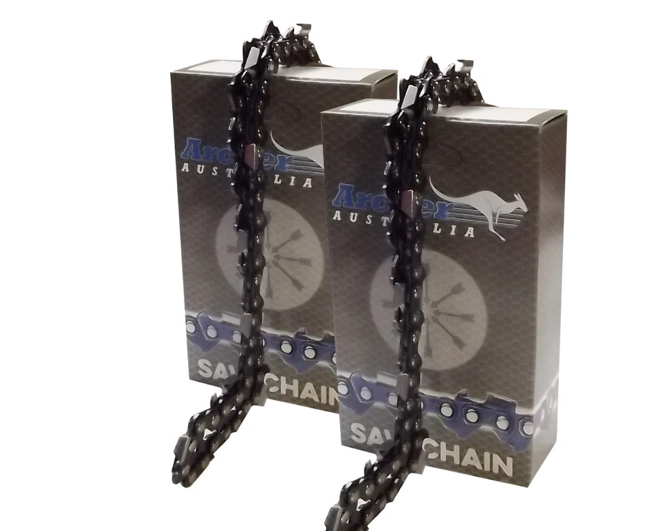 2x Vollmeißel Kette 38cm p. für Husqvarna 545 545xp 545 trio brake Sägekette