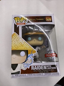 Funko POP! Mortal Combat Raiden With Lightning 539 - BRAND NEW - Picture 1 of 2