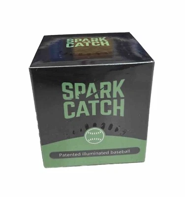 SPARK CATCH Light Up Baseball, Glow in The Dark Baseball, Green - image 1 of 2