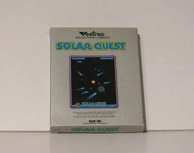 VECTREX GAME SOLAR QUEST GCE 1982 CIB  TESTED! - Image 1 of 3