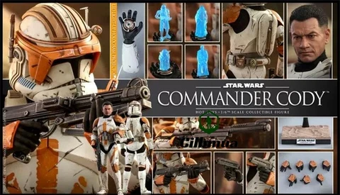 Perfect Hot Toys Mms5524 1/6 Star Wars Episode 3 Commander Cody Action Figures Cover