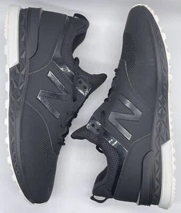 New Balance Mens 574 Sport Black MS574SBK Size 11.5 D NWOB Lifestyle Running - Picture 1 of 16
