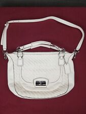 Coach Bag purse Kristen woven Womens Shopper carry M1120-19312 leather shoulder