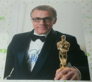 CHRISTOPH WALTZ SIGNED SMILING ACADEMY AWARD WINNER 8X10 PHOTO AUTOGRAPH COA - Picture 1 of 1