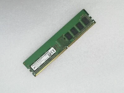 Micron MT 8GB DDR4 2400MHz 1Rx8 PC4-2400T A8ATF1G64AZ-2G3B1 Desktop DIMM RAM - Image 1 of 4