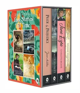 Greatest Love Stories of All Time (Box-Set of 4 Books) by Jane Austen -Softcover - Picture 1 of 1