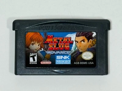 Metal Slug Advance (Gameboy Advance, 2004) GBA Cartridge Authentic & Working - Image 1 of 4