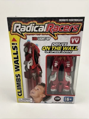 Radical Racers As Seen On Tv Remote Controlled Car. LED LIGHT-UP. AGES 6+ Red - Image 1 of 4