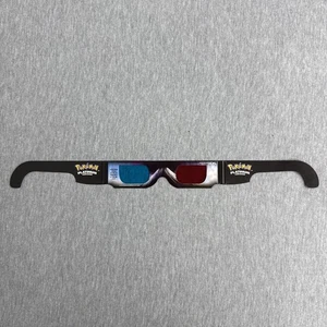 Vintage Nintendo DS Pokemon Platinum Version Cardboard 3D Glasses - Picture 1 of 4