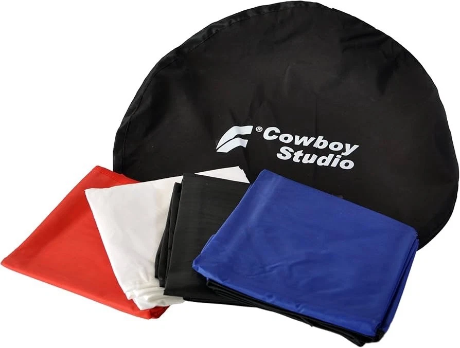 CowboyStudio 30-Inch Photo Soft Box Light - 4 Chroma Key Backdrops - Image 1 of 4