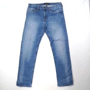 Banana Republic Athletic Fit Jeans Men's 33x32 Blue Stretch Denim Casual - Picture 1 of 12