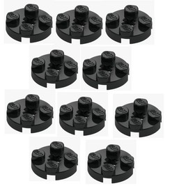 LEGO 10x Round Plate 2x2 Black Round Plate 4032 403226 Black Round Plate NEW