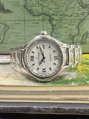 Стальные автоматические часы Carl F. Bucherer Pathos Diva с датой 34 мм ссылка 00.10580.08.25.21.0 - Изображение 1 из 4